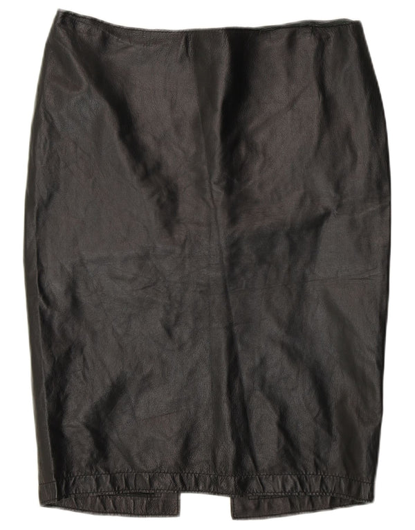 Vintage Womens Pencil Skirt IT 44 Medium W32 Black