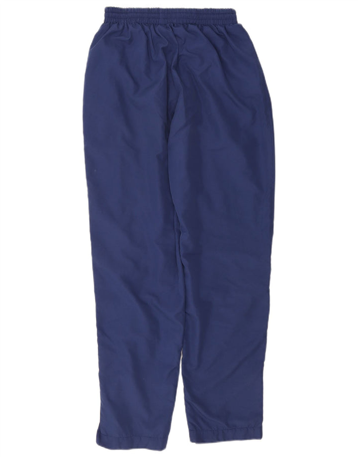 Reebok Womens Tracksuit Trousers UK 12 Medium Navy Blue Polyester