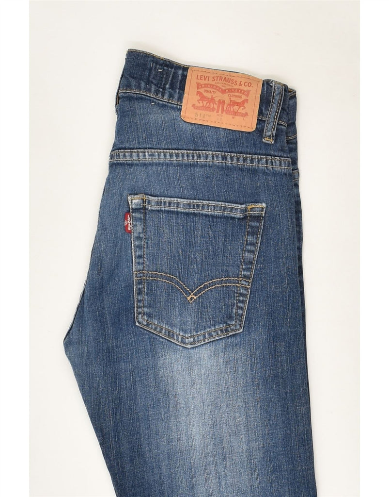 LEVI'S Boys 511 Slim Jeans 11-12 Years W26 L26  Blue Cotton | Vintage Levi's | Thrift | Second-Hand Levi's | Used Clothing | Messina Hembry 