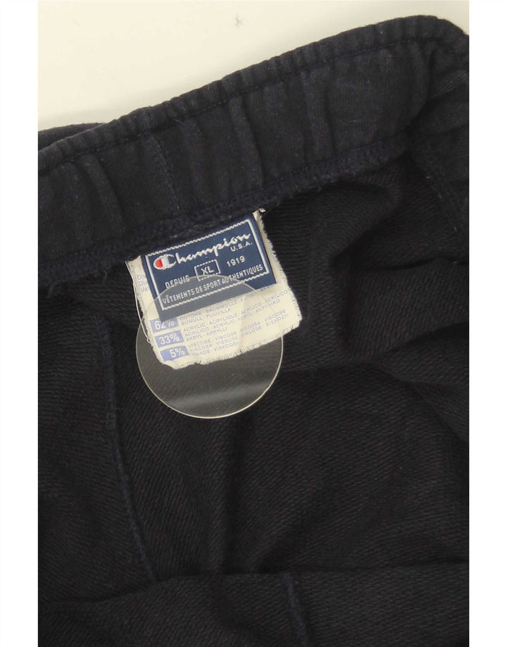 Champion Mens Graphic Sport Shorts XL Black Cotton