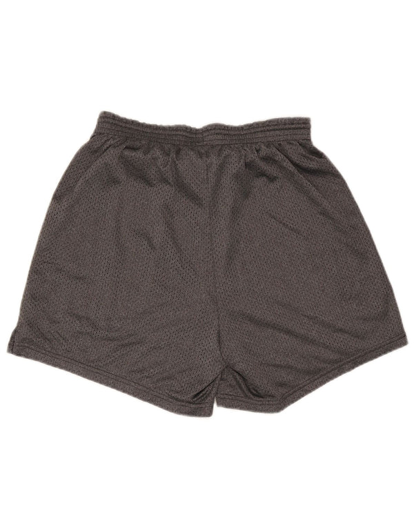 Champion Mens Sport Shorts Large Grey Polyester
