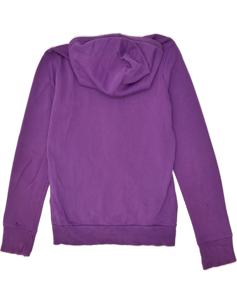 PUMA Girls Graphic Zip Hoodie Sweater 11-12 Years Large Purple | Vintage Puma | Thrift | Second-Hand Puma | Used Clothing | Messina Hembry 