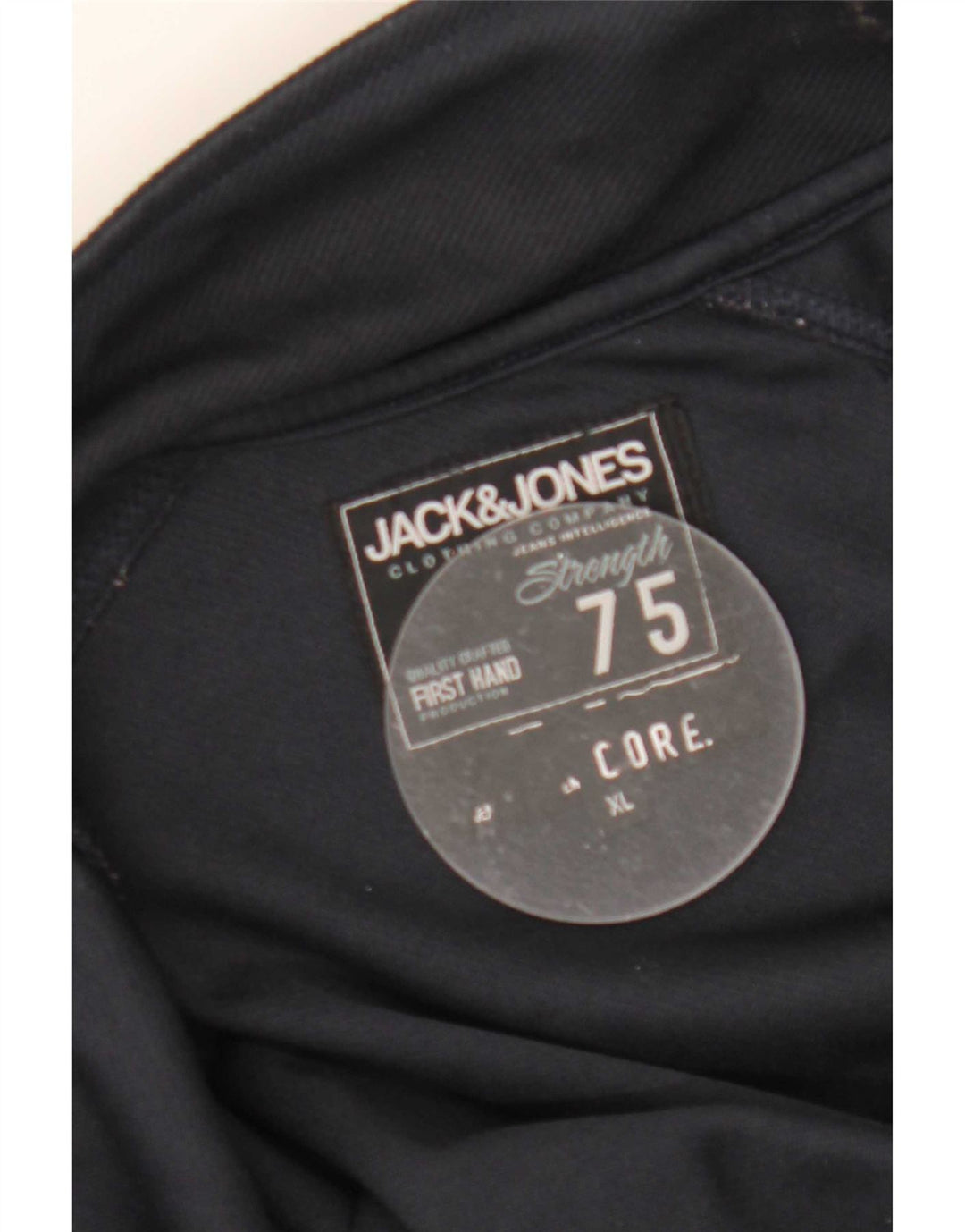 Jack & Jones Mens Tracksuit Top Jacket XL Black