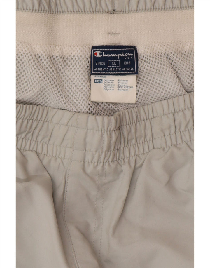 Champion Mens Tracksuit Trousers XL Grey Polyester