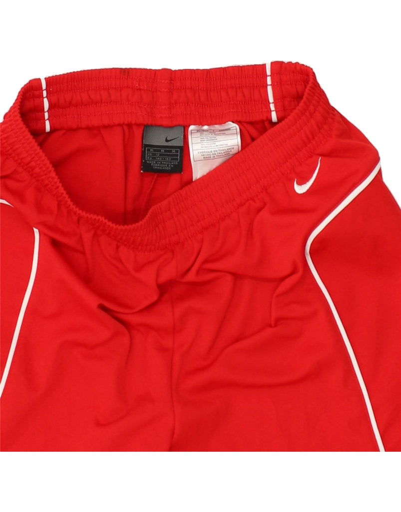 NIKE Boys Sport Shorts 11-12 Years Medium Red Polyester | Vintage Nike | Thrift | Second-Hand Nike | Used Clothing | Messina Hembry 