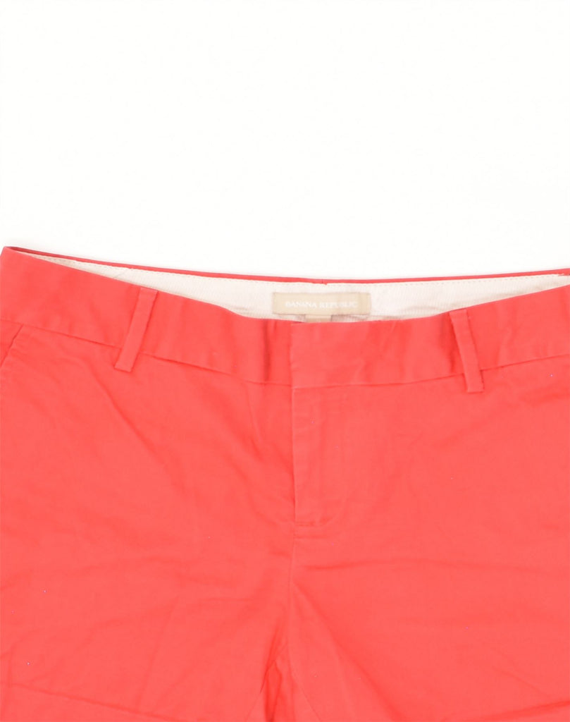 BANANA REPUBLIC Womens Chino Shorts W30 Medium Red Cotton | Vintage Banana Republic | Thrift | Second-Hand Banana Republic | Used Clothing | Messina Hembry 