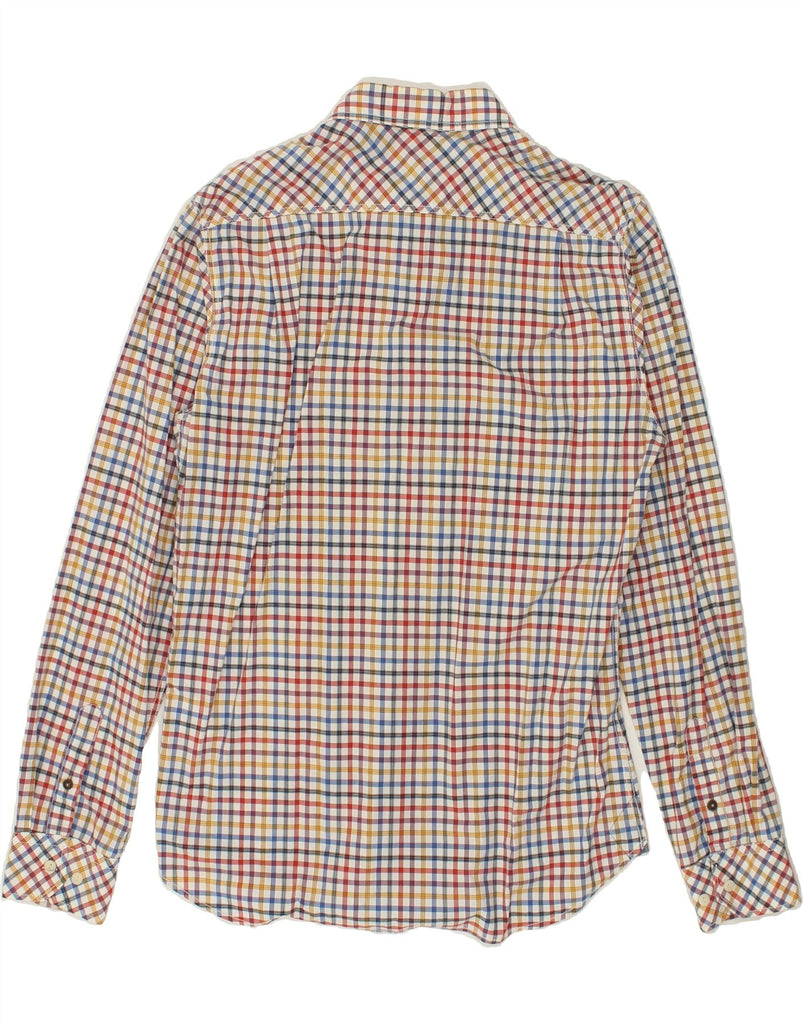 MARLBORO CLASSICS Mens Custom Fit Shirt Large Multicoloured Check Cotton | Vintage Marlboro Classics | Thrift | Second-Hand Marlboro Classics | Used Clothing | Messina Hembry 