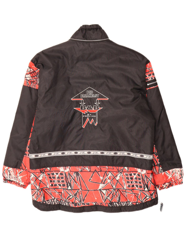 Proline Mens Graphic Anorak Jacket UK 40 Large Red Geometric Polyamide