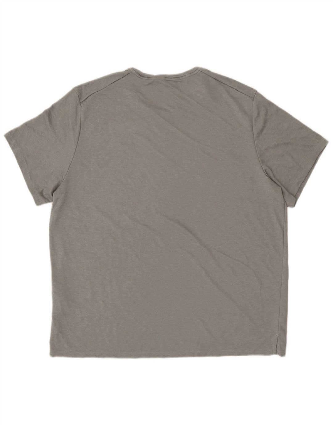 NIKE Mens Dri Fit T-Shirt Top XL Grey Polyester