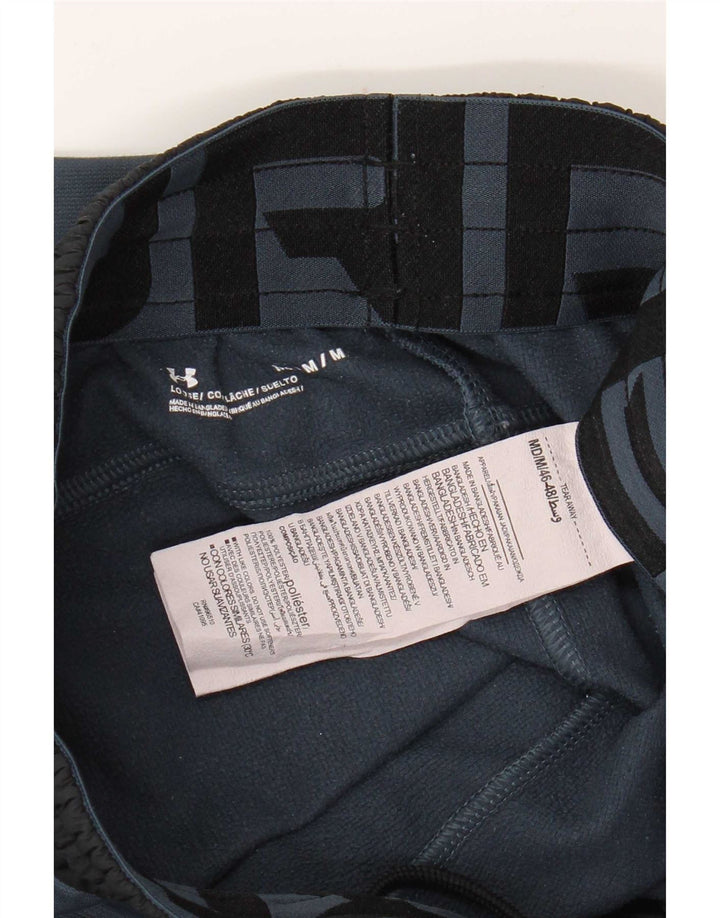 Under Armour Mens Cargo Tracksuit Trousers Joggers Medium Blue Polyester