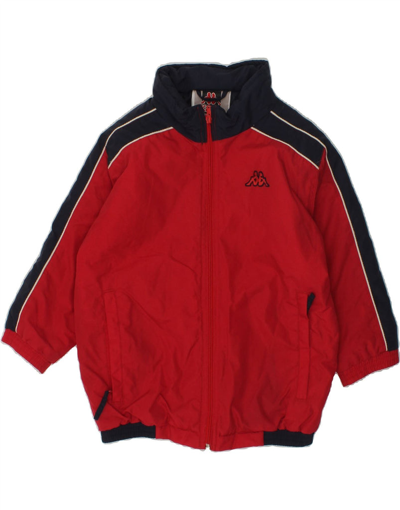 KAPPA Baby Boys Tracksuit Top Jacket 18-24 Months Red Polyamide | Vintage Kappa | Thrift | Second-Hand Kappa | Used Clothing | Messina Hembry 