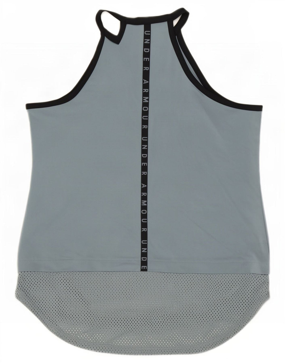 Under Armour Womens Heat Gear Graphic Vest Top UK 12 Medium Grey