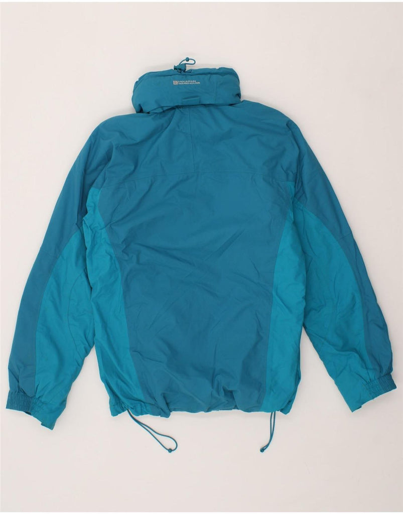 MOUNTAIN WAREHOUSE Womens Loose Fit Windbreaker Jacket UK 10 Small Blue Vintage Mountain Warehouse and Second-Hand Mountain Warehouse from Messina Hembry 