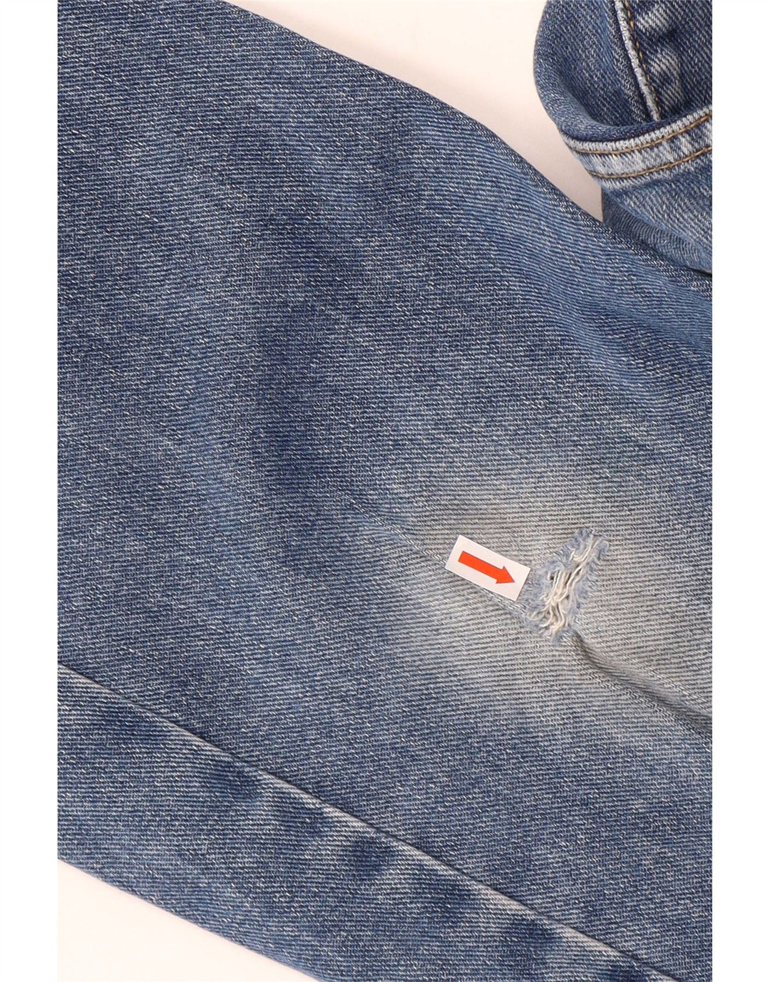 Carhartt Mens Straight Jeans W32 L30 Blue Cotton