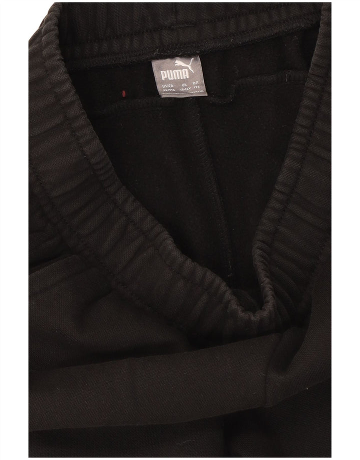 Puma Boys Tracksuit Trousers Joggers 15-16 Years  Black