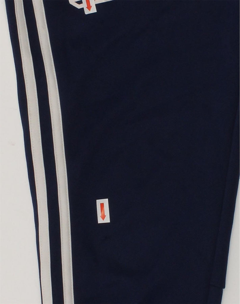 ADIDAS Boys Climacool Graphic Tracksuit Trousers 11-12 Years Navy Blue | Vintage Adidas | Thrift | Second-Hand Adidas | Used Clothing | Messina Hembry 