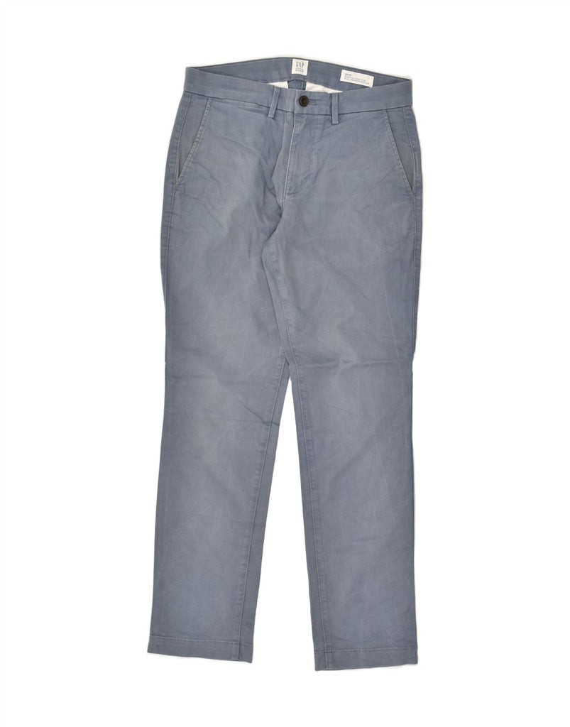 GAP Mens Slim Chino Trousers W29 L30  Blue Cotton | Vintage Gap | Thrift | Second-Hand Gap | Used Clothing | Messina Hembry 