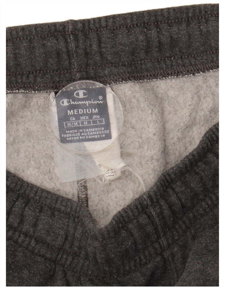 Champion Mens Tracksuit Trousers Joggers Medium Grey Cotton