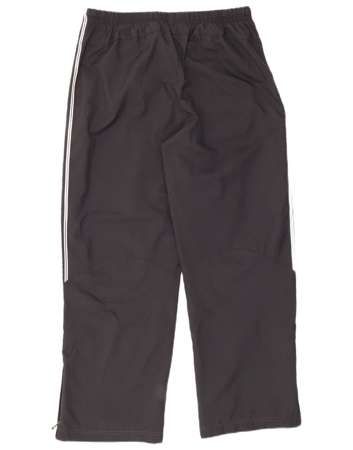 Adidas Womens Tracksuit Trousers Joggers UK 14 Medium Black Polyester