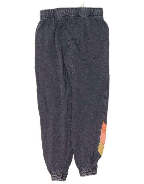 Rip Curl Womens Tracksuit Trousers Joggers UK 10 Small Grey Colourblock