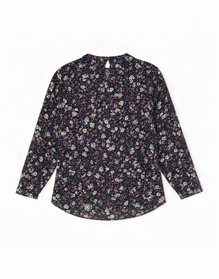 Marks & Spencer Womens Blouse Top UK 10 Small Multicoloured Floral