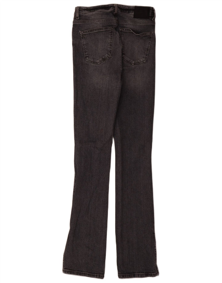Zara Womens Distressed Slim Jeans EU 38 Small W28 L34 Grey Cotton