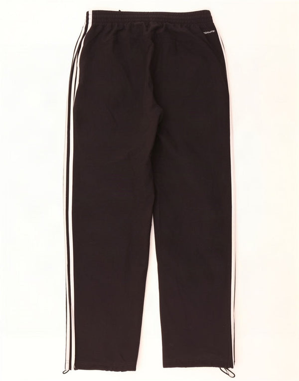 Adidas Mens Climalite Tracksuit Trousers Joggers Medium Black Polyester