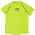 UNDER ARMOUR Mens Heat Gear Graphic T-Shirt Top Medium Green Polyester