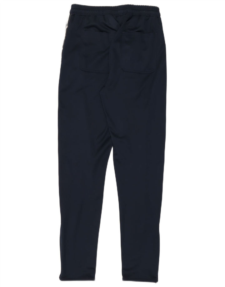 Ellesse Mens Graphic Tracksuit Trousers Small Navy Blue Polyester