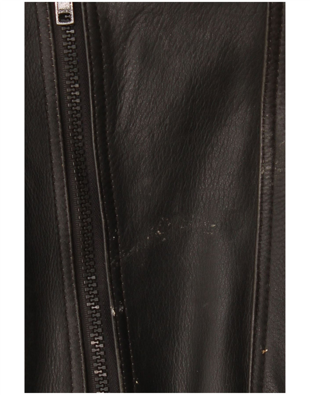 Modeka Mens Leather Racer Jacket IT 56 2XL Black Motorcycle