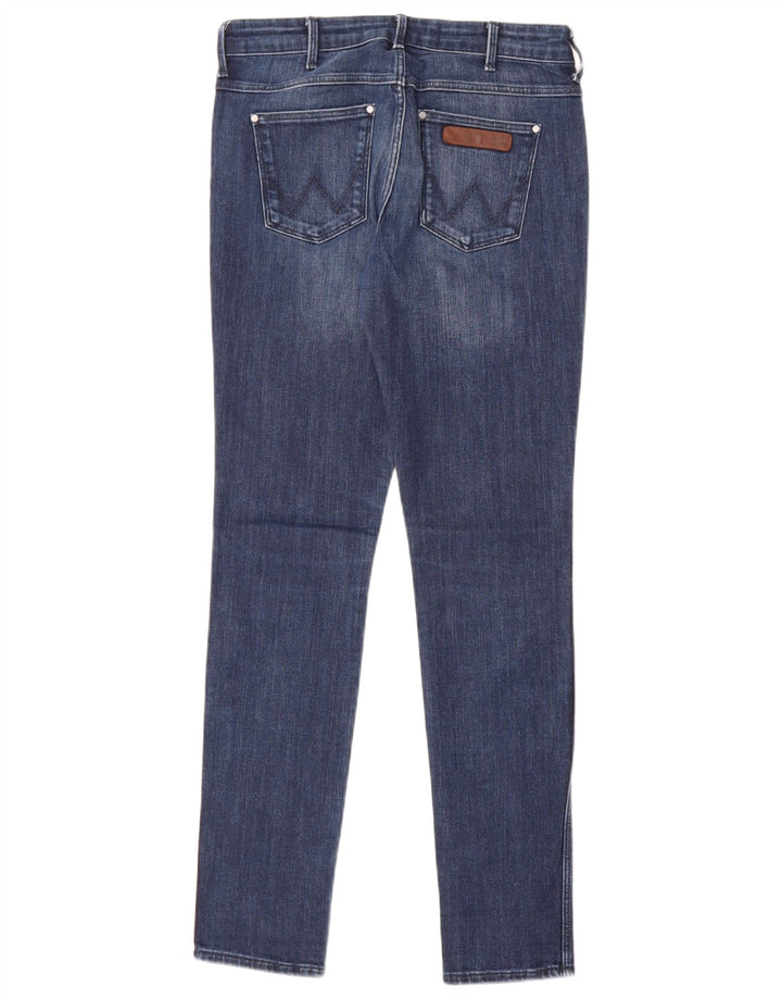 Wrangler Womens Corynn Slim Jeans W29 L32 Navy Blue Cotton