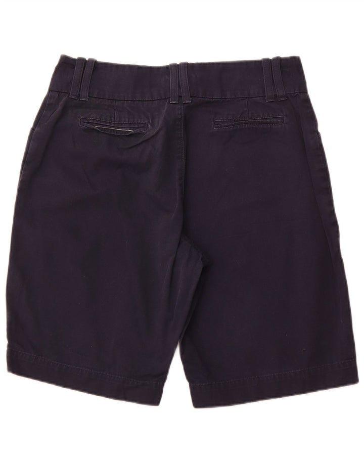 LEE Womens Casual Shorts US 12 Large W30 Navy Blue Cotton