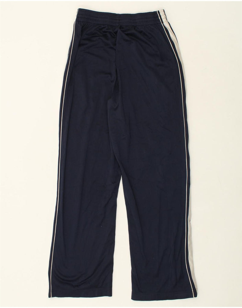 NIKE Mens Basketball Tracksuit Trousers Small Navy Blue Polyester | Vintage Nike | Thrift | Second-Hand Nike | Used Clothing | Messina Hembry 