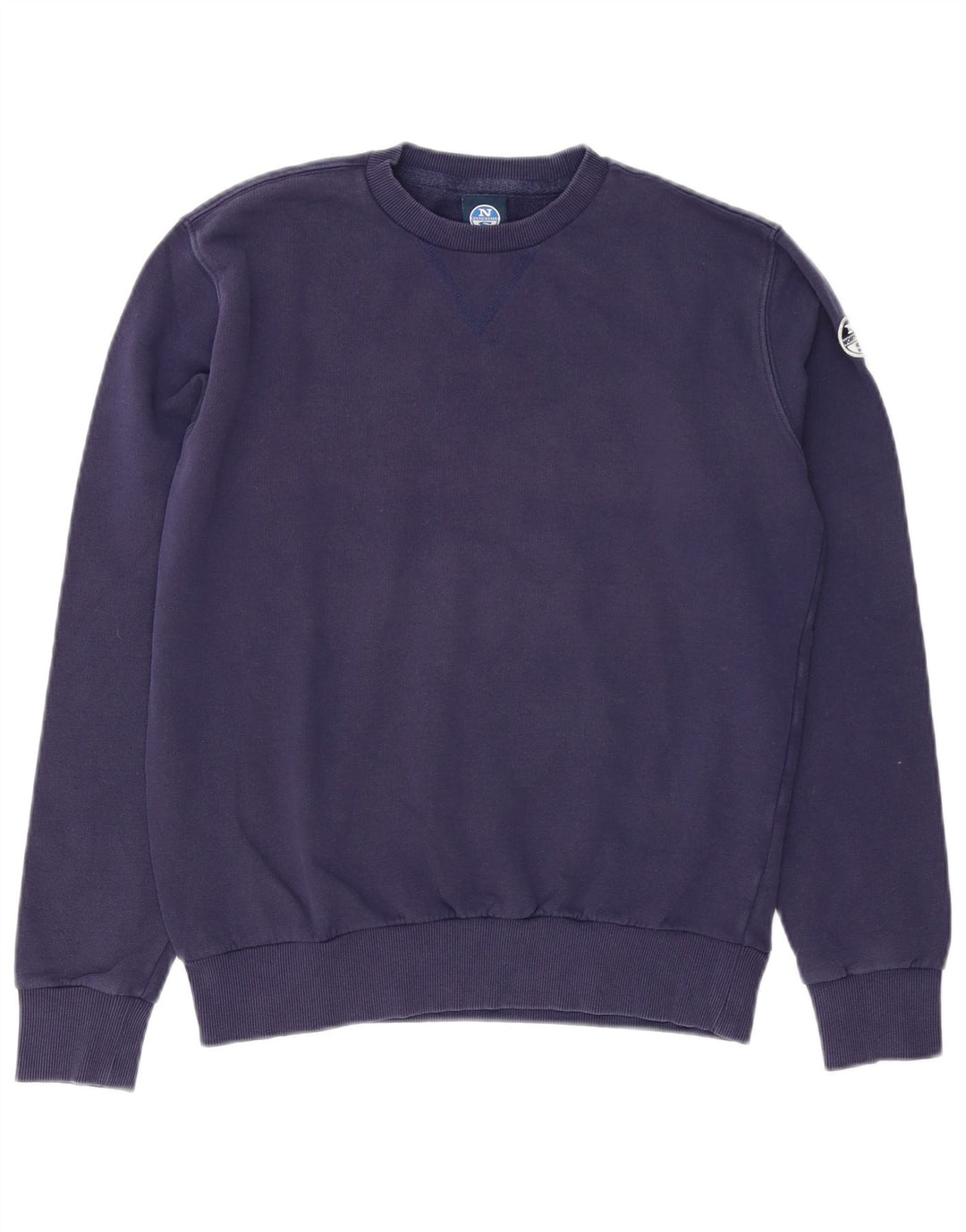 North Sails Mens Sweatshirt Jumper Small Navy Blue Cotton