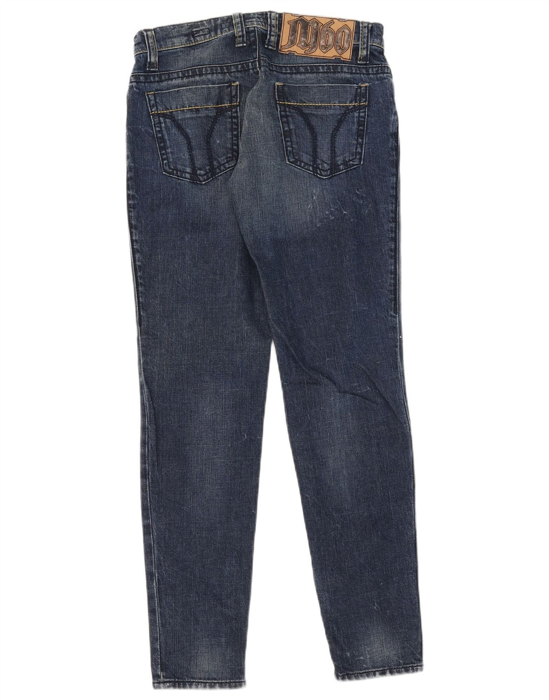 Miss Sixty Womens Slim Jeans W27 L30 Blue Cotton
