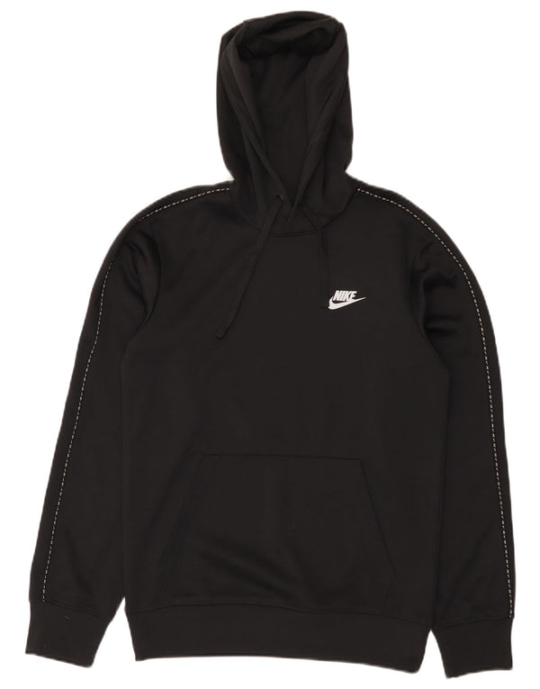 Nike Mens Hoodie Jumper XS Black Polyester