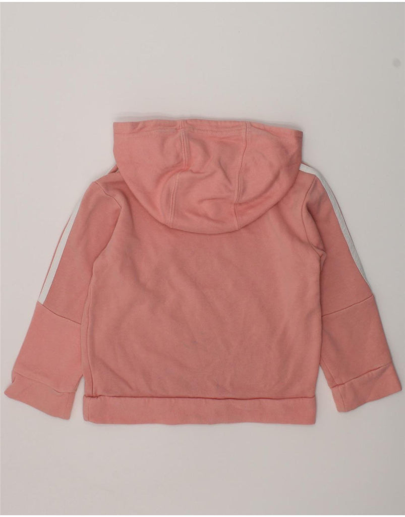 ADIDAS Girls Graphic Hoodie Jumper 3-4 Years Orange Cotton | Vintage Adidas | Thrift | Second-Hand Adidas | Used Clothing | Messina Hembry 