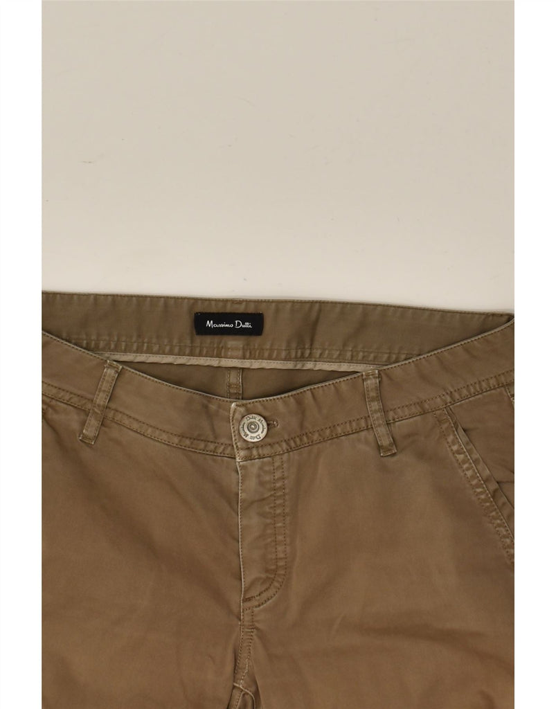 MASSIMO DUTTI Womens Skinny Chino Trousers EU 38 Small W28 L33 Brown | Vintage Massimo Dutti | Thrift | Second-Hand Massimo Dutti | Used Clothing | Messina Hembry 