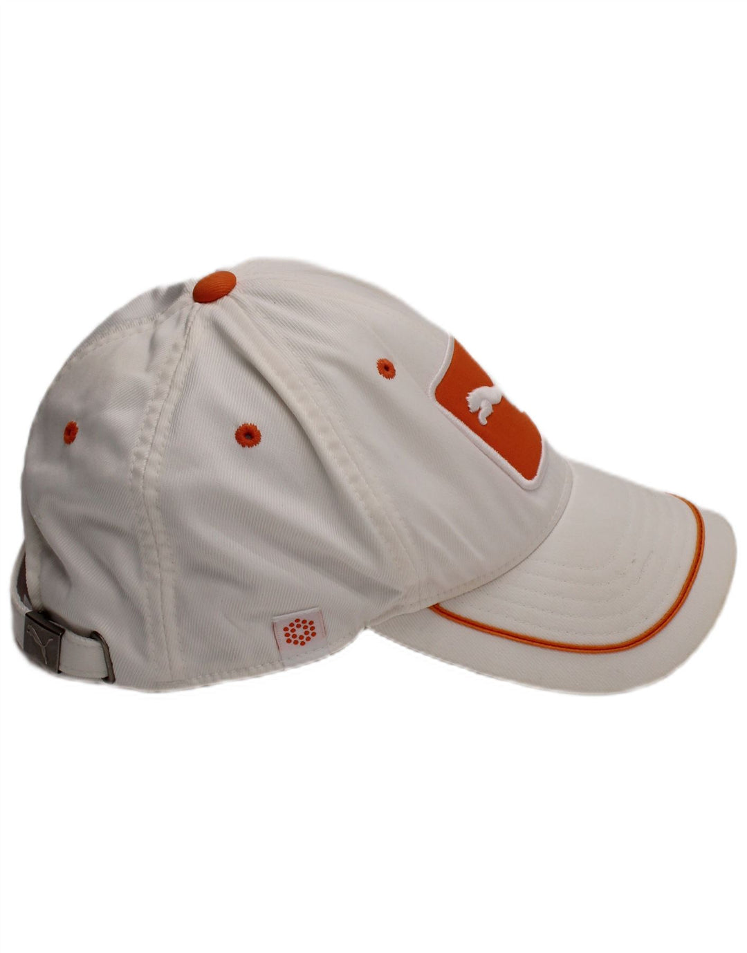 Puma Mens Graphic Baseball Cap One Size White Polyester