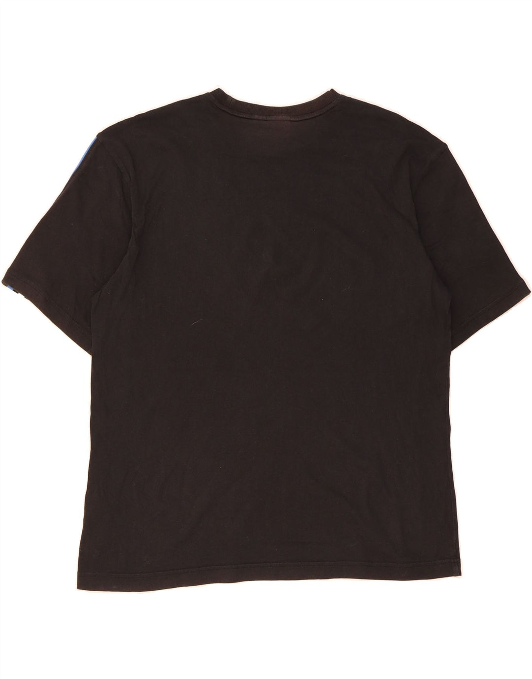 ADIDAS Womens Oversized T-Shirt Top UK 8 Small Black Cotton Vintage Adidas and Second-Hand Adidas from Messina Hembry 