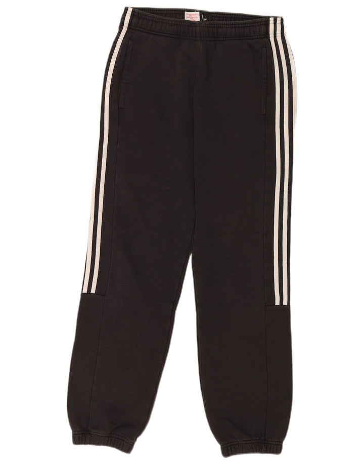 Adidas Womens Tracksuit Trousers Joggers UK 12 Medium Black