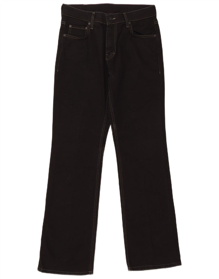 Mustang Mens Bootcut Jeans W32 L32 Black