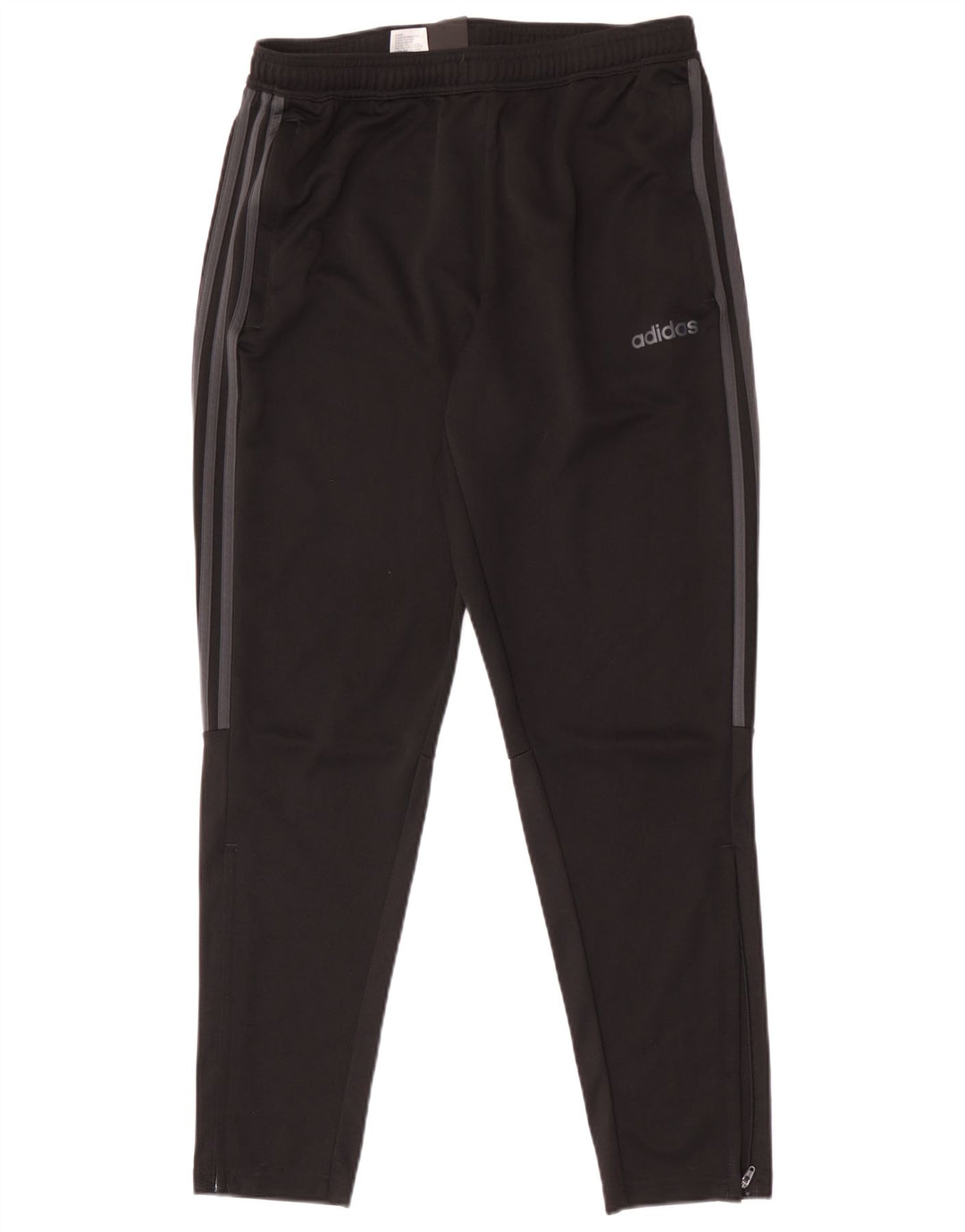Adidas Mens Climalite Tracksuit Trousers Large  Black Colourblock Polyester