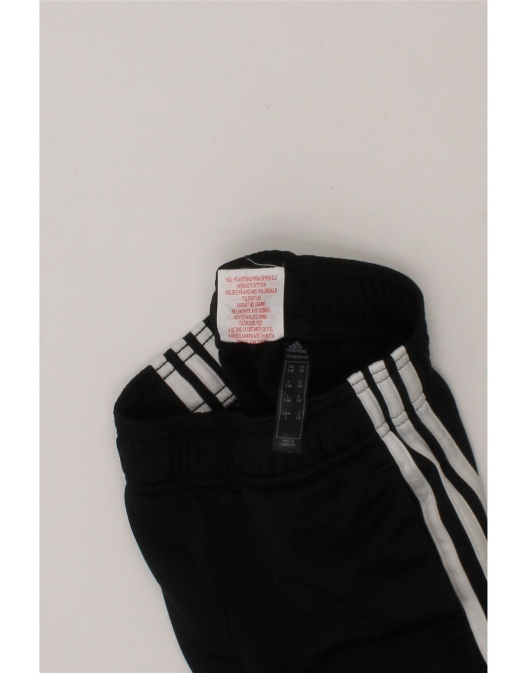 ADIDAS Boys Tracksuit Trousers Joggers 5-6 Years  Black Vintage Adidas and Second-Hand Adidas from Messina Hembry 