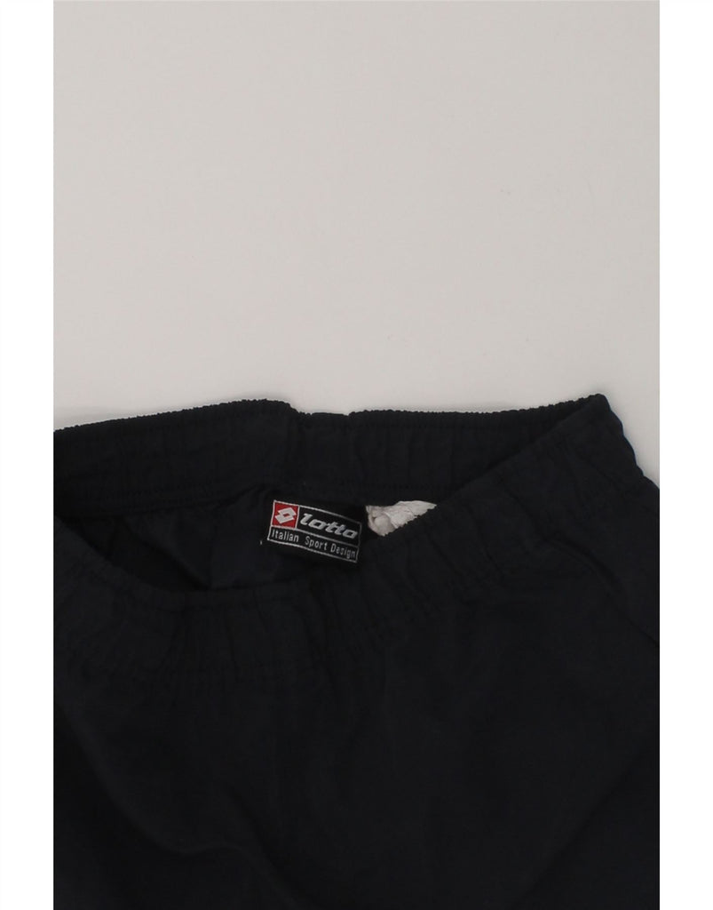 LOTTO Boys Sport Shorts 7-8 Years XS  Black Polyester | Vintage Lotto | Thrift | Second-Hand Lotto | Used Clothing | Messina Hembry 