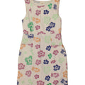WHITE STUFF Womens Sheath Dress UK 10 Small White Floral Cotton Vintage White Stuff and Second-Hand White Stuff from Messina Hembry 