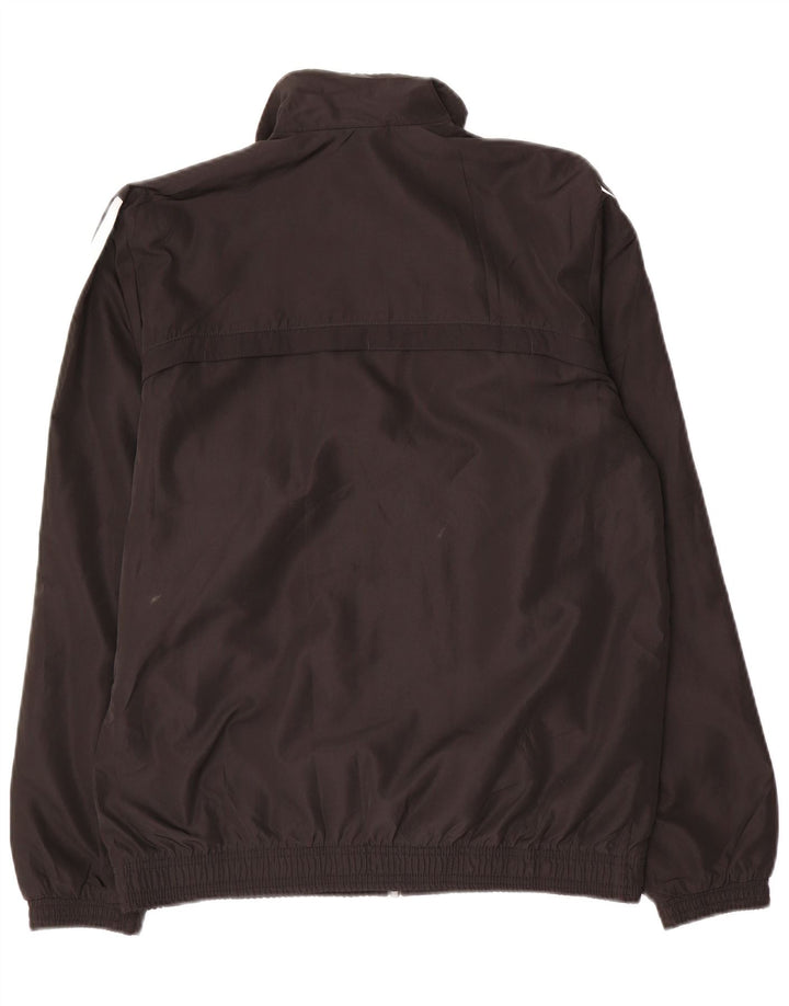 Adidas Mens Tracksuit Top Jacket Small Black Polyester
