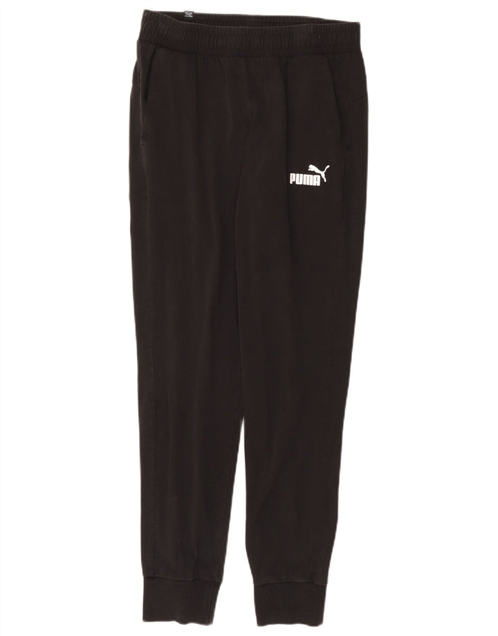 Puma Womens Tracksuit Trousers Joggers UK 14 Medium  Grey Cotton