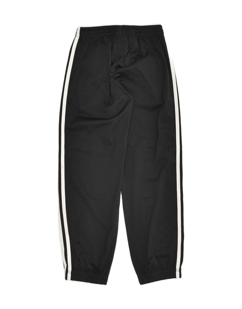 ADIDAS Girls Tracksuit Trousers Joggers 7-8 Years Black Polyester | Vintage Adidas | Thrift | Second-Hand Adidas | Used Clothing | Messina Hembry 