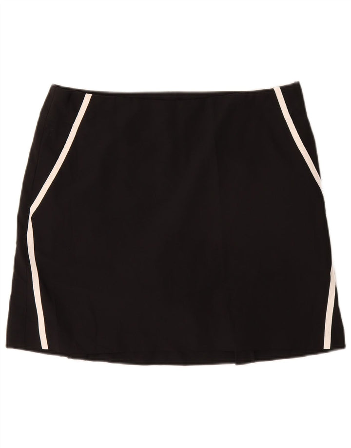 ADIDAS Womens Climacool Tennis Skirt US 8 Medium Black Polyester